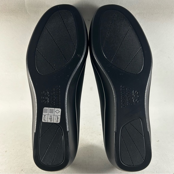 SAS Bliss Womens Wedge Shoes Slip On Sneakers Gray Size 8.5 WW Wide - Picture 8 of 9